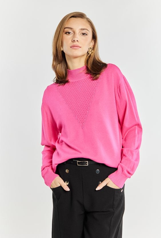 Sweter damski z dżetami