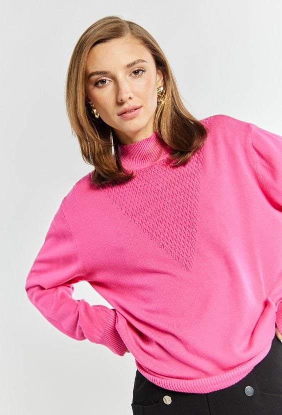 Sweter damski z dżetami