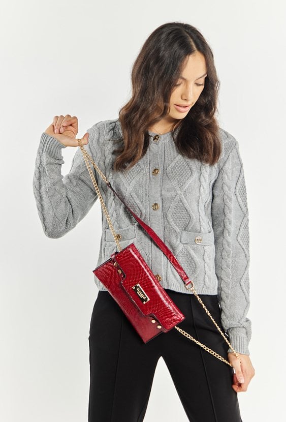 Mała torebka ze zwierzęcym wzorem