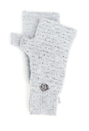 Rękawiczki bez palców z aplikacjami