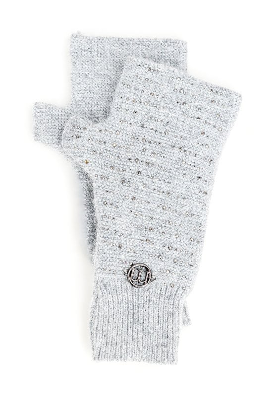 Rękawiczki bez palców z aplikacjami