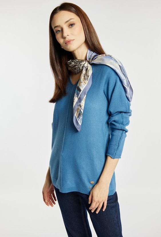 Sweter damski z wiskozą