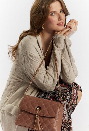 Mała torba z pikowaniem