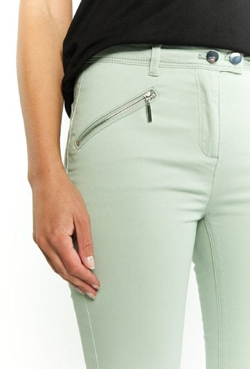 Spodnie damskie z bawełny