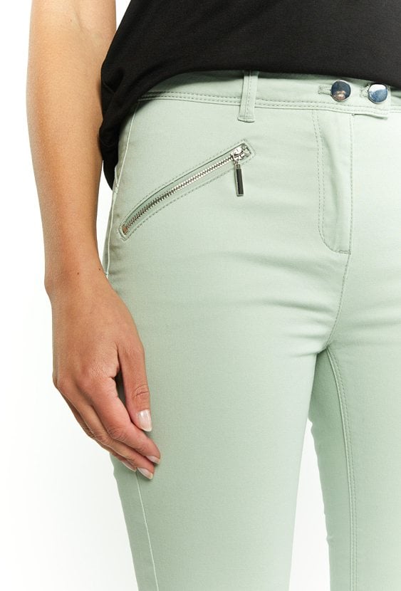 Spodnie damskie z bawełny