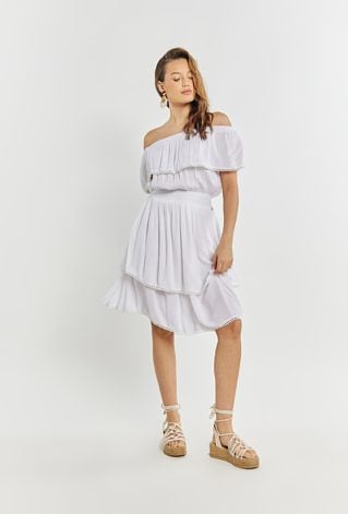 Zwiewna sukienka typu hiszpanka