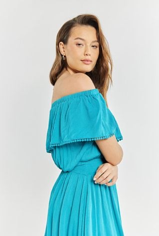 Zwiewna sukienka typu hiszpanka