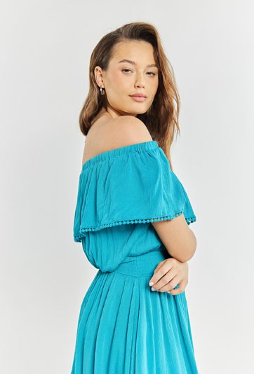 Zwiewna sukienka typu hiszpanka