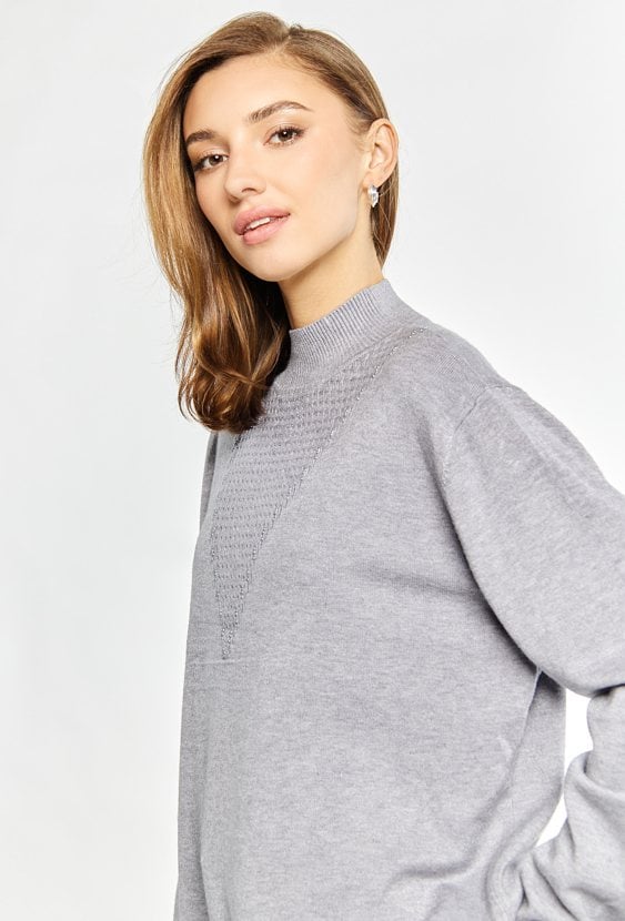 Sweter damski z dżetami