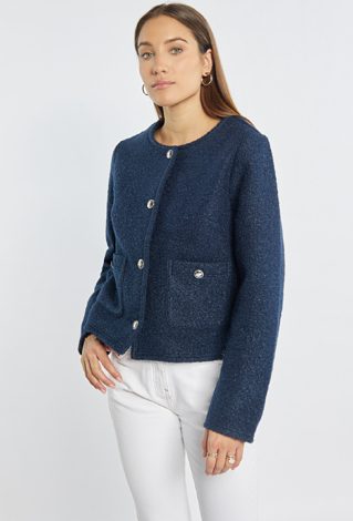 Stylowy żakiet z kieszeniami