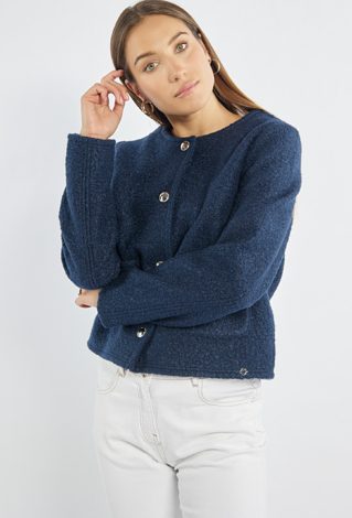 Stylowy żakiet z kieszeniami