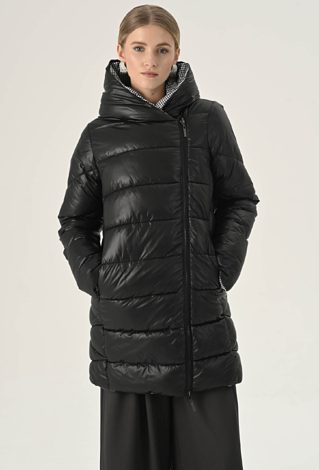 Pikowana dwustronna kurtka