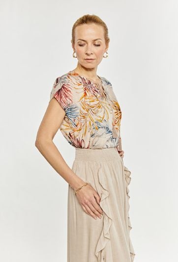 Bluzka damska z krótkim rękawem