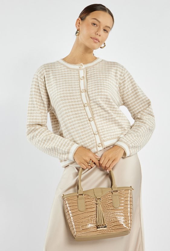 Torba damska z frędzlami