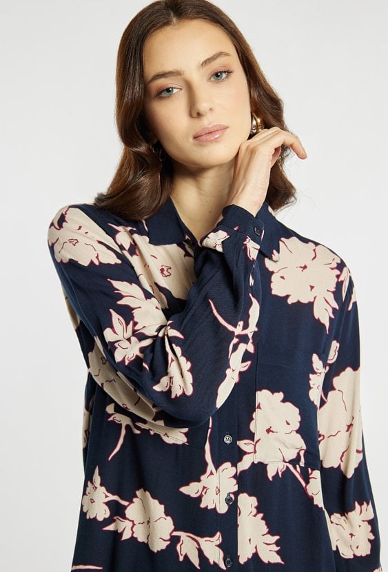 Dłuższa koszula damska