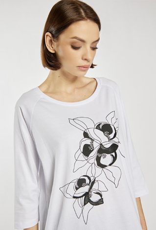 T-shirt z wzorem