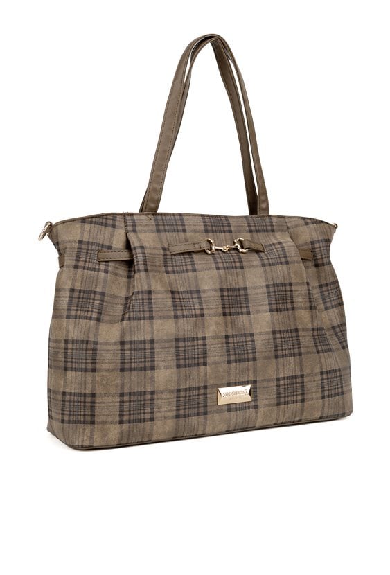 Damski shopper z wzorem