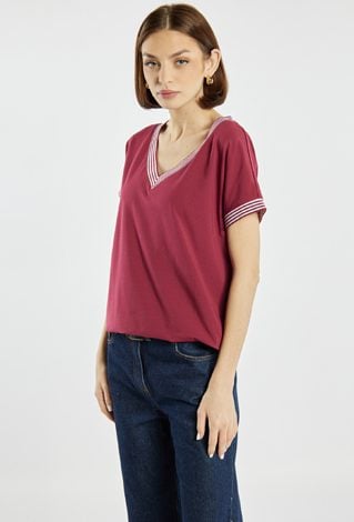 Bluzka damska z bawełną