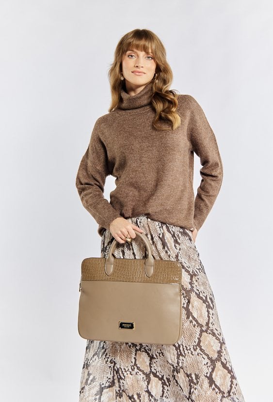 Aktówka damska, idealna na laptopa