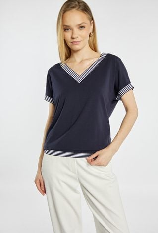 Bluzka damska z bawełną