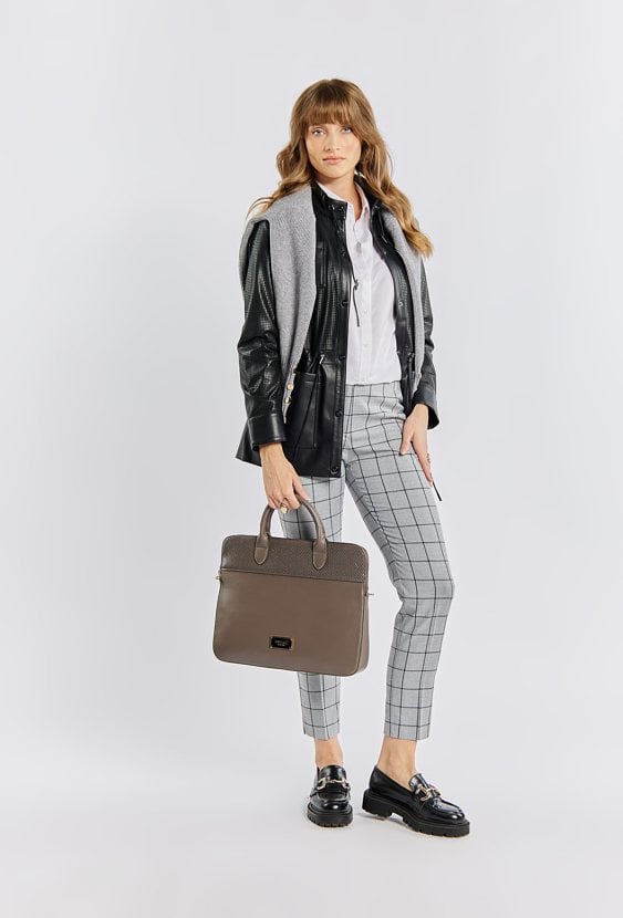 Aktówka damska, idealna na laptopa