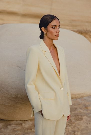 Jednorzędowa marynarka