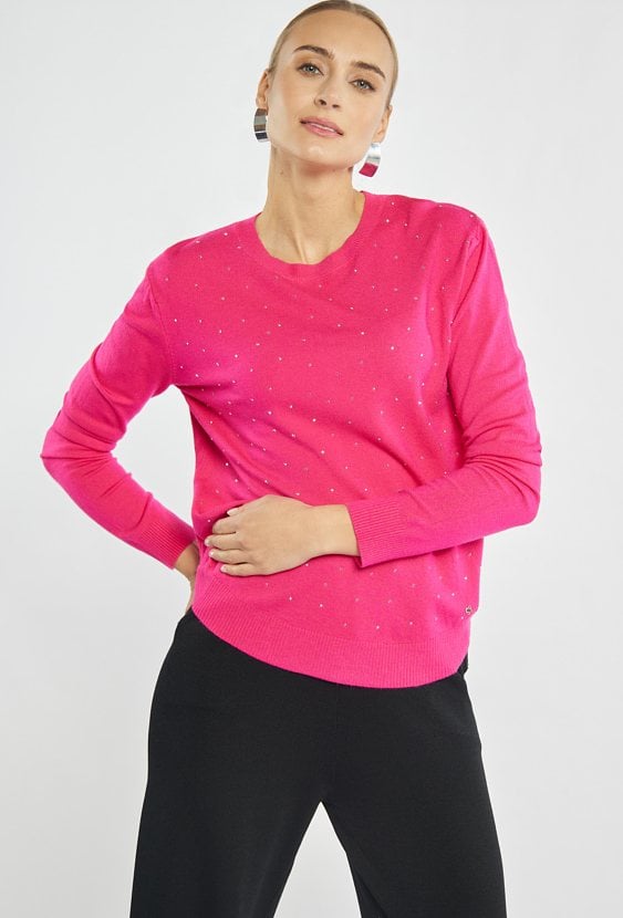 Damski sweter z wiskozy