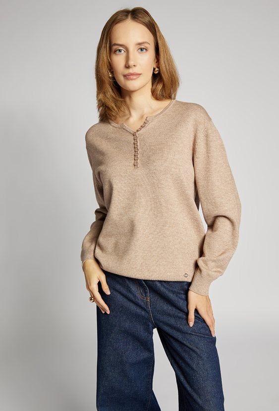 Sweter z wiskozą