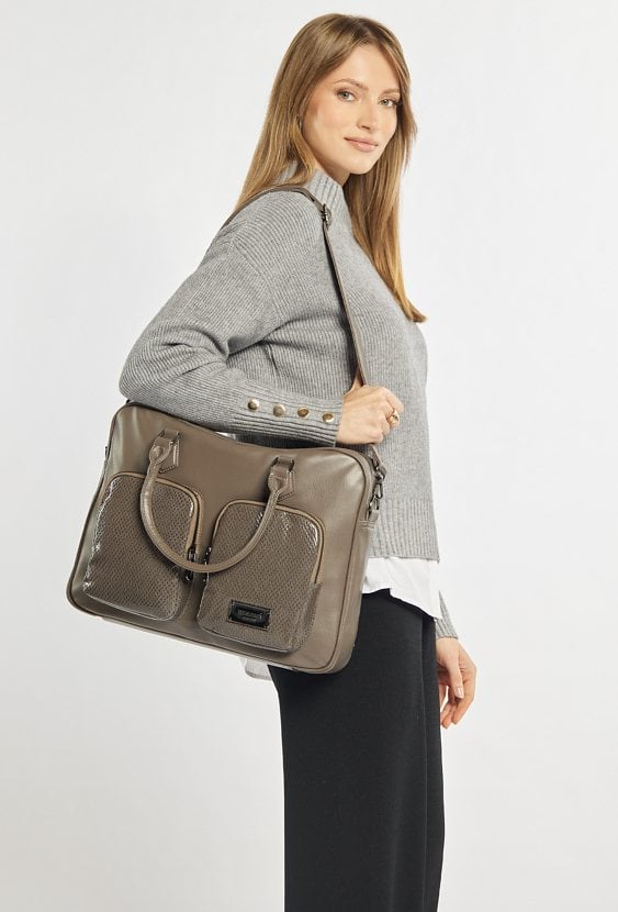 Duża torba z kieszonkami