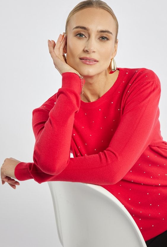 Damski sweter z wiskozy