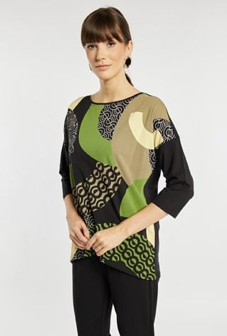 Bluzka damska z wzorem