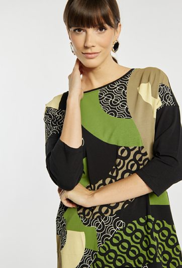 Bluzka damska z wzorem