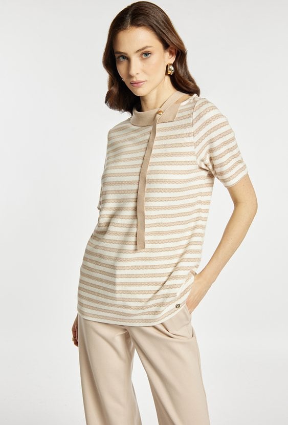 Bluzka damska z wzorem