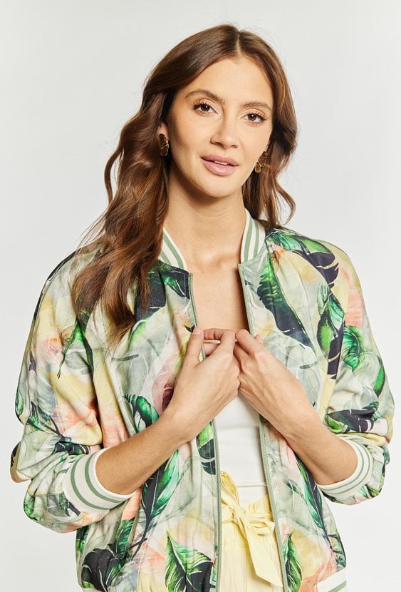 Wzorzysta bluza damska