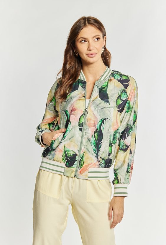 Wzorzysta bluza damska