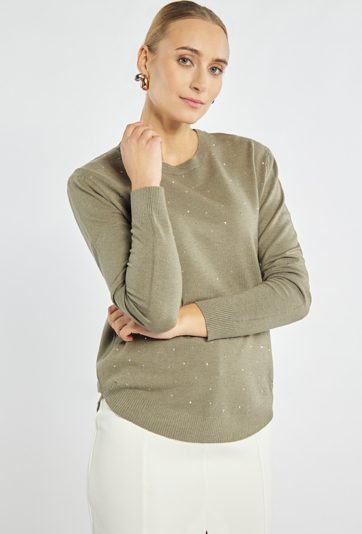 Damski sweter z wiskozy