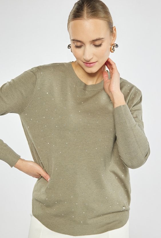 Damski sweter z wiskozy