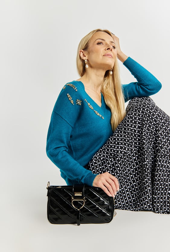 Torba damska z pikowaniem