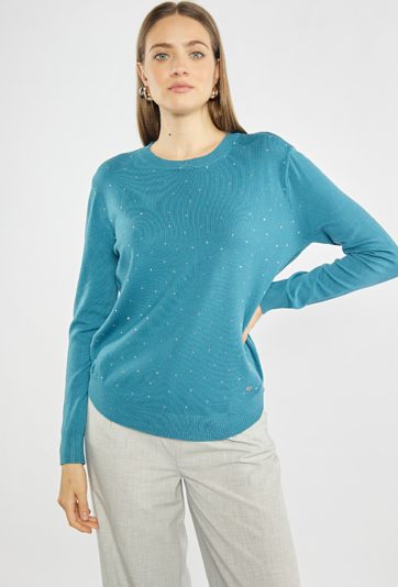 Damski sweter z wiskozy