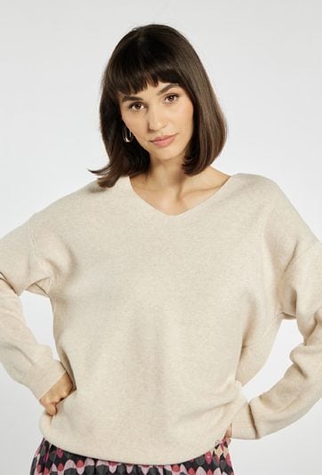 Oversizowy sweter damski