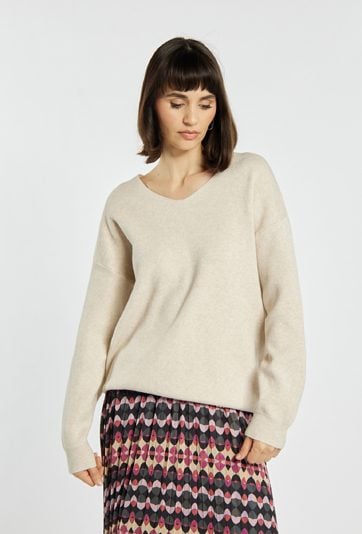 Oversizowy sweter damski