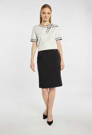 Bluzka damska z kokardką