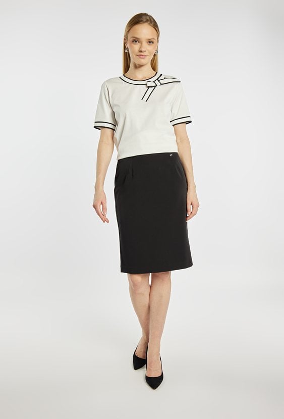 Bluzka damska z kokardką