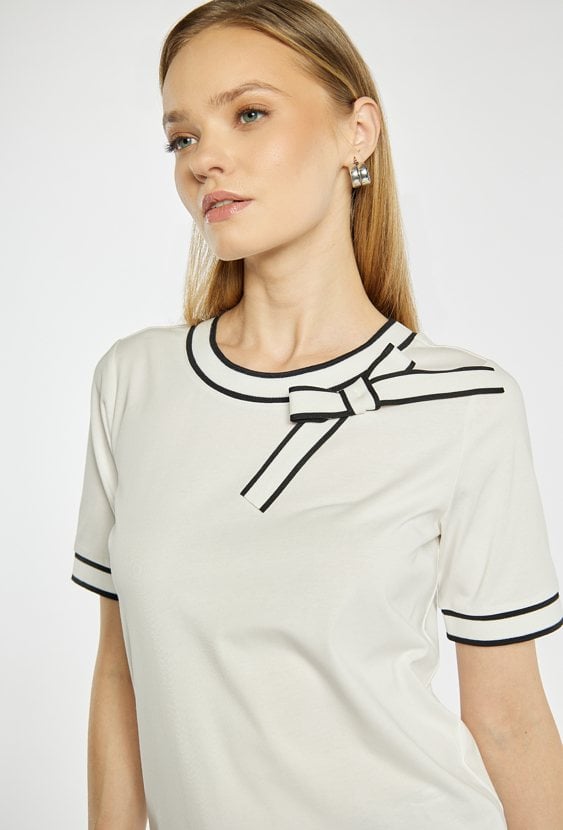 Bluzka damska z kokardką