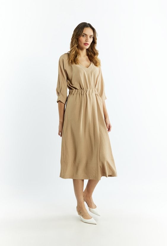 Sukienka damska ze ściągaczem