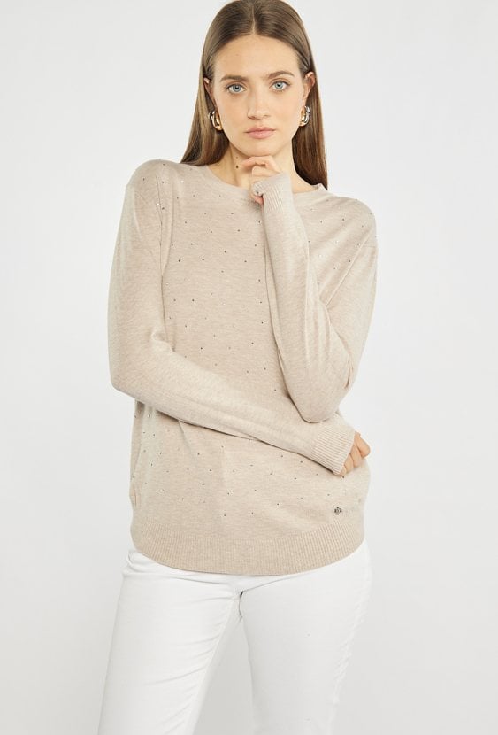 Damski sweter z wiskozy