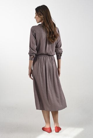 Wiskozowa długa spódnica