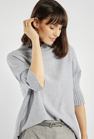 Sweter damski z golfem