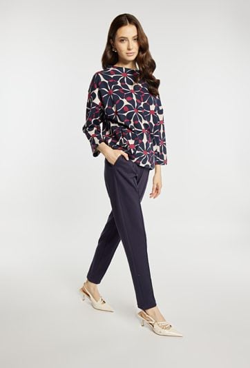 Spodnie z wiązaniem