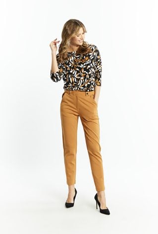 Wiskozowe spodnie damskie